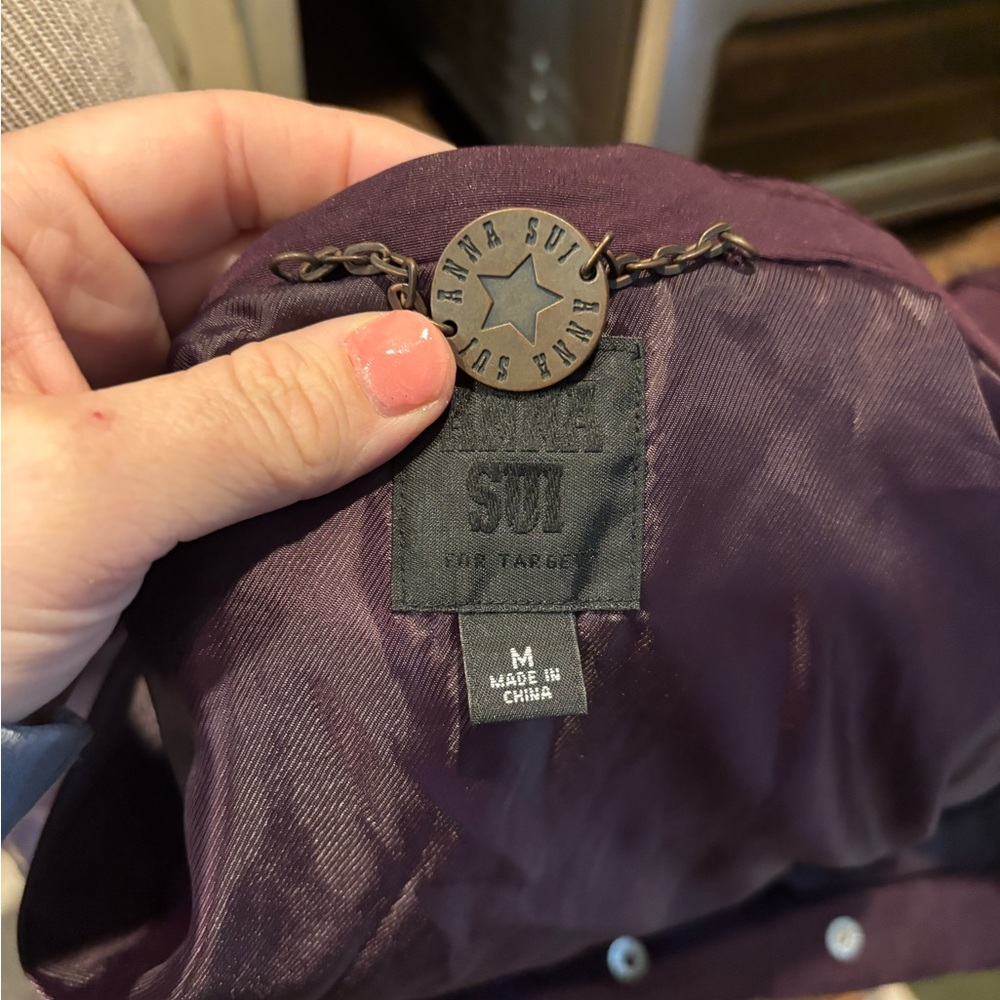 🌟Anna Sui Orange and Purple Vest - Picture 3 of 3